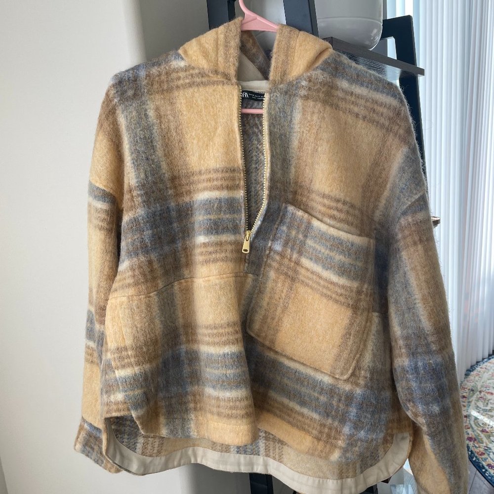 Plaid Pullover